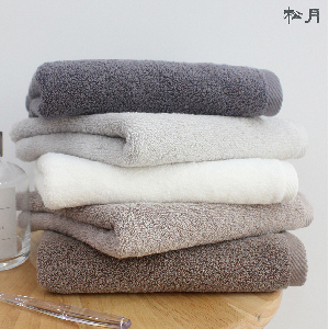 송월타올 뉴컬러무지 470GSM 150g 30수 40x80cm