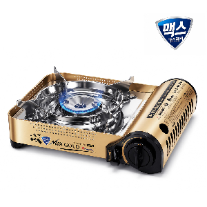 맥스 휴대용 가스렌지 골드 MS-77