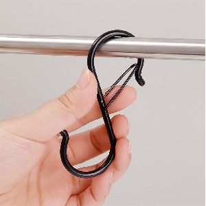 밝은생활 S자형 고정 고리(실버)