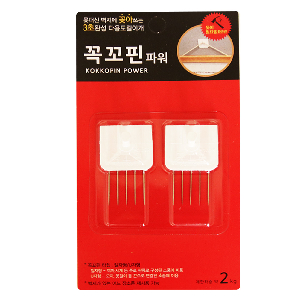 꼭꼬핀 파워2P 일자형