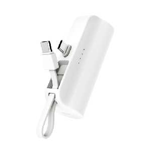 TG)2WAY 일체형 보조배터리 5,000mAh (C타입 젠더 / C타입 케이블) TG-BA100D