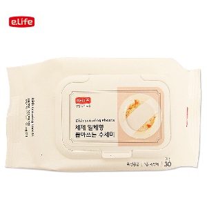 이라이프 세제 일체형 수세미 30매