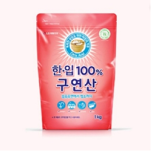 LG생건)한입100%구연산 세정제(섬유유연제/1KG)