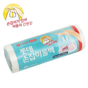 롯데 손잡이 롤백 34cm x 42cm x 200매