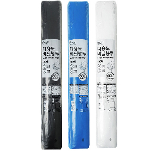 이라이프 다용도 비닐봉투 60L50매 쓰레기 분리수거