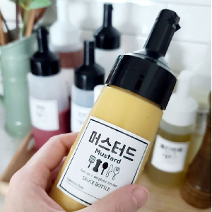 원터치 소스병 대 470ml