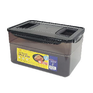 롯데 이라이프 반투명 핸들 김치통 9.0L