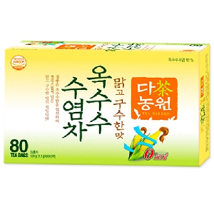 다농원)옥수수수염차 80T,120g 엔돌핀옥수수수염차오렌지라벨,옥수수수염15%+옥수수82%+둥굴레3%-일시품절
