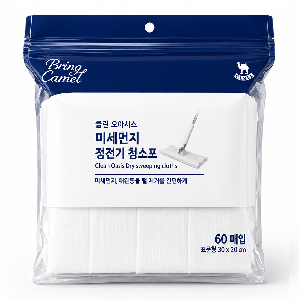 클린 오아시스 먼지 정전기 청소포 60매입