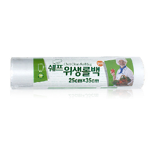 쉐프 위생롤백 25cm x 35cm x 100매