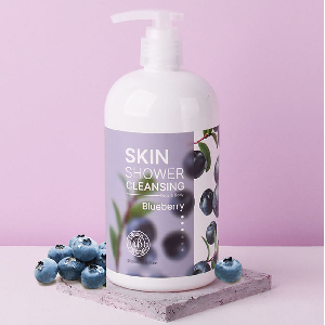 피부보습 피부진정 당김없이 폼클렌징 500ml 블루베리