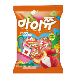 크라운)마이쮸(핑크리치+써니피치/284g)