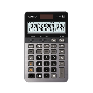 카시오)계산기(JS-40B/실버/14자리)