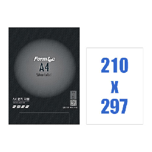 폼텍)바코드용은지라벨(LSV-3130/10매)