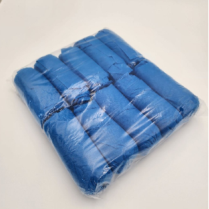 밝은생활 덧신 1회용 부직포(블루 100개입)